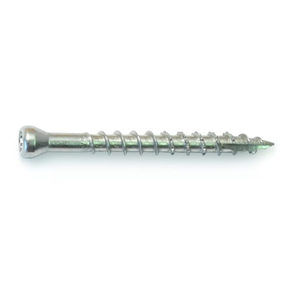 Saberdrive Deck Screw, #8 x 1-5/8 in, Stainless Steel, Trim Head, Torx Drive 52514 - main